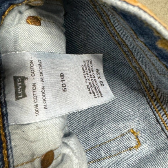 Levi's Blue Jean Shorts for Men - Picture 4 of 10